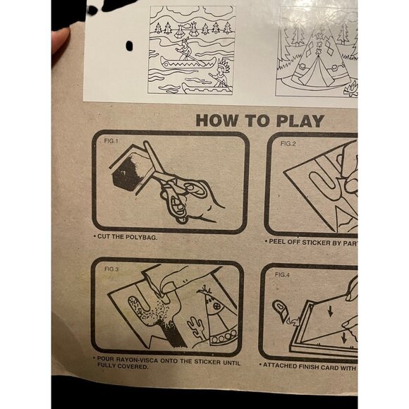 Vintage 1995 Sandy Vision Pocahontas craft - Picture 5 of 7